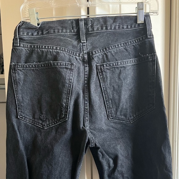 AGOLDE ⭐️ Lana Straight in Black Size 26 - Picture 5 of 7